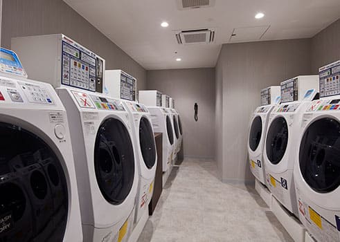 Coin-operated laundry