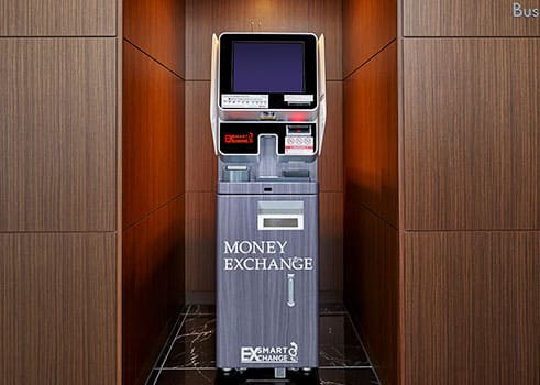 Currency exchange machine and ATM 
