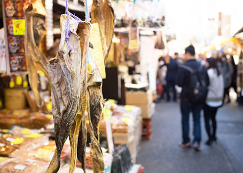 Tsukiji Outer Market Shopping Street