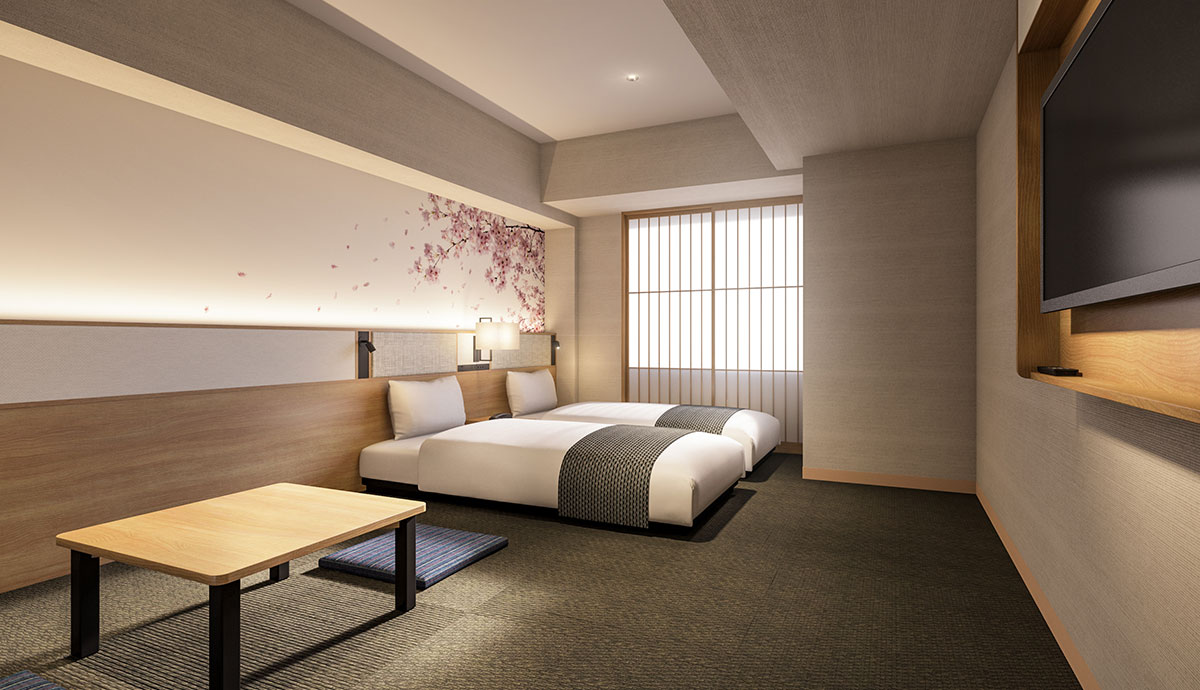 JAPANESE-WESTERN-STYLE ROOM DELUXE