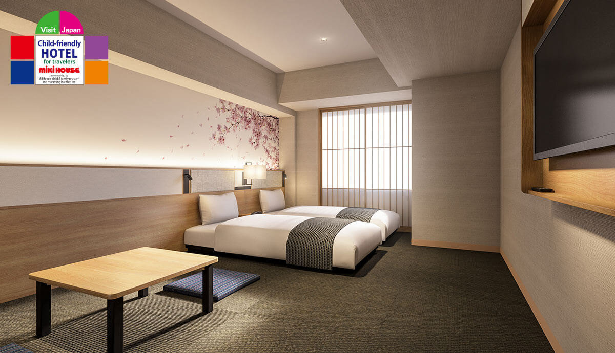 JAPANESE-WESTERN-STYLE ROOM DELUXE