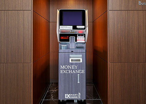 Currency exchange machine