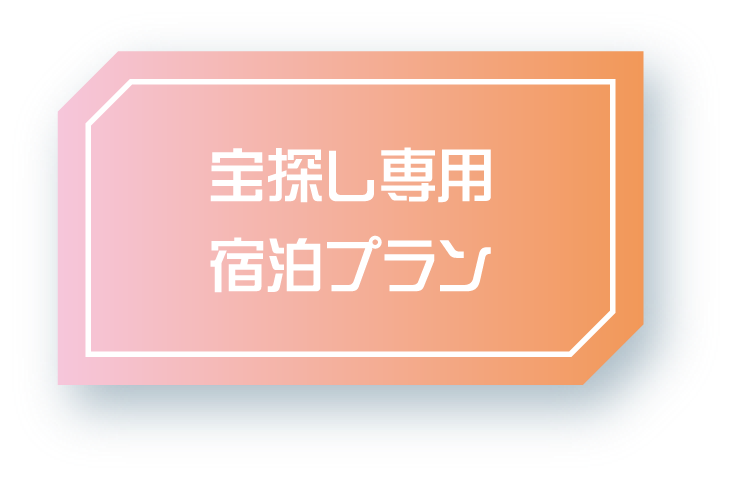 宝探し専用宿泊プラン