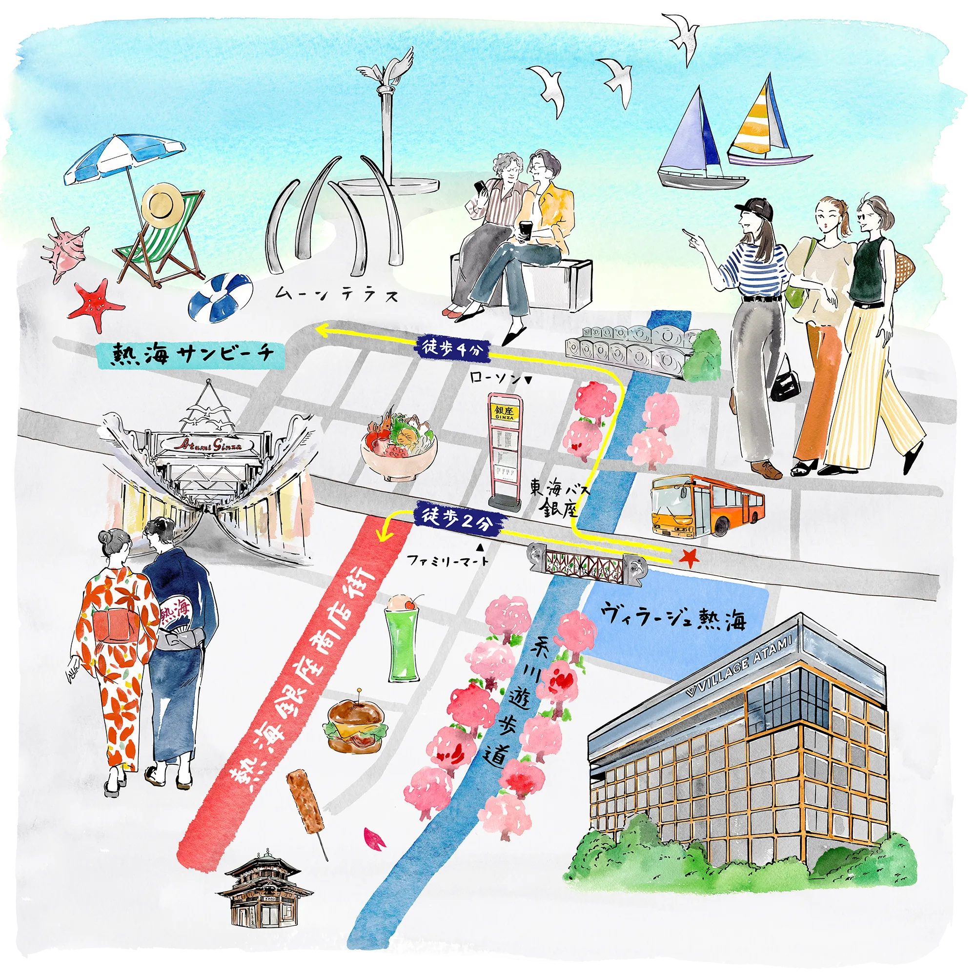 熱海地図
